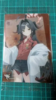 ブルアカウエハース４　カスミ　18