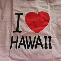 I love HAWAII ピンクTシャツ