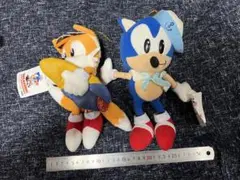 SEGA1994 非売品　ソニック＆テイルズ　サマーバージョン　ぬいぐるみ ソニック＆テイルズ サマーバージョン ぬいぐるみ プライズ