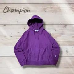 Championリバースウィーブ 青タグ US規格 フーディー パーカー 目無し