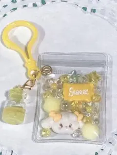キャンディーバッグキーホルダー 黄色系