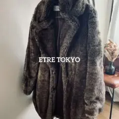 【¥47,300 ETRE TOKYO ファーコート】