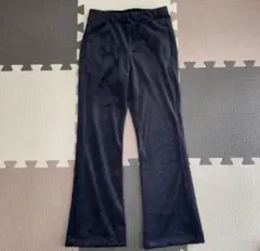 新品 GU ヌクヌクニットコールフレアパンツ 120