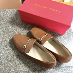 Oriental Traffic ブラウン ローファー 箱付き