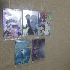 ビジュアルカード 3種　Re:ゼロから始める異世界生活　ウエハース　vol.5