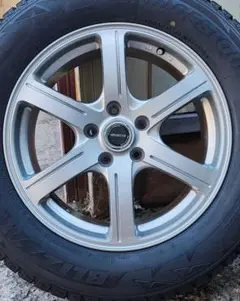 ホイール付スタッドレス4本セット DM-V2 225/65R17 80ハリアー