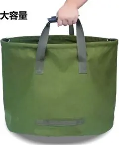 ★最終値下げ★ガーデニング用品収納バケツ 多機能収納袋 折りたたみ式キャンバス