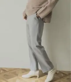 【美品】アーバンリサーチ ジョーゼット裏起毛パンツ