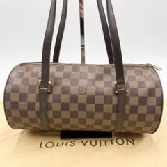 美品✨ ルイヴィトン ハンドバッグ ミニボストン パピヨン ダミエ エベヌ