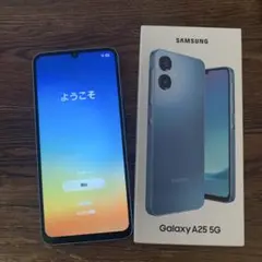 Samsung Galaxy A25 5G 本体 ブルー 64GB