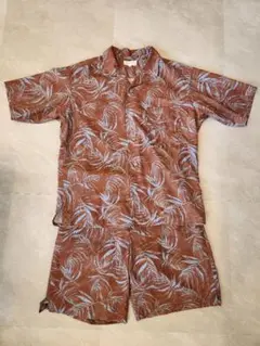 ABAHOUSE　メンズ　セットアップ　Lサイズ　アロハ