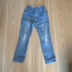 BREEZEデニムパンツ サイズ130 ウエストゴム