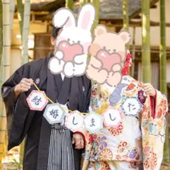 ウェディング　フラッグ