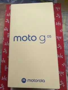 【新品未開封】moto g05 ミスティブルー