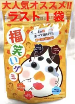 正月 福笑い グミ グミキャンディ 菓子 大人気 遊べる ブルーベリー コーラ