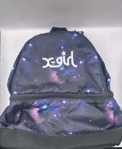 x-girl 宇宙柄リュック