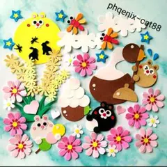 ◆№107【お月見】クラフトパンチ・ペーパークラフト・メッセージ・花・アルバム