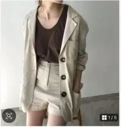 WILLFULY ジャケット ショートパンツ セットアップ
