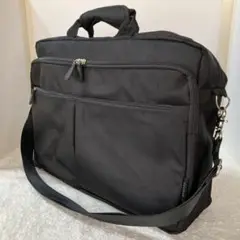 I.GGEARナイロン製ビジネスバッグ ブラック