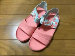 PUMA ピンク カラフル サンダル　21㎝