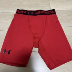 UNDER ARMOUR レッド インナータイツ MD
