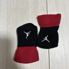 Jordan ジャンプマンロゴ ソックス 黒赤