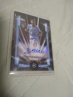 24-25 TOPPS CHROME AUTO SAVINHO マンC