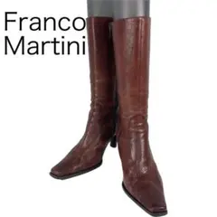 FancoMartini ミドルブーツ濃茶 サイズ35.5日本サイズ22cm相当