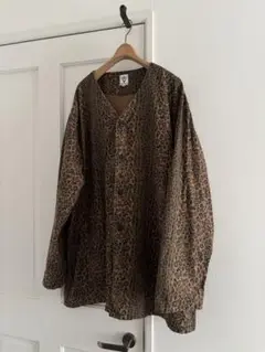 South2 West8 ネペンテス レオパードVネックカーディガン L 美品