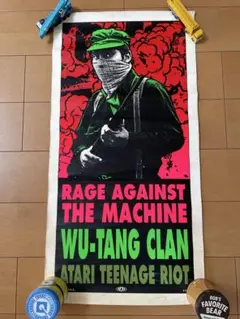T.A.Z. Rockポスター
1996年製シルクスクリーン 90's Silkscreen Rock Poster By T.A.Z | ビリケン商会