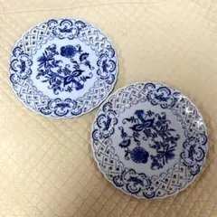 i*o様 BlueDanubeブルーダニューブ6枚セット直径22センチ e) Blue Danube ブルーダニューブ ブルーオニオン カップ