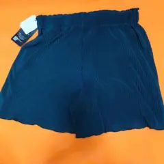 ショートパンツ (ムジプリーツ) Ｌサイズ アベイル ポリエステル１００％
