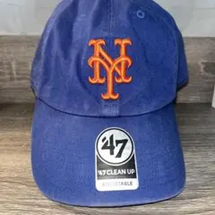 47 CLEAN UP NYロゴ キャップ 調整可能