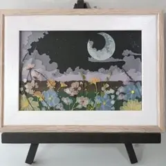 No.475✳️ムーンライトガーデン✳️ 切り貼り絵