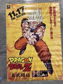 ドラゴンボールZ セガサターン真武闘伝 ポスター 1995年非売品