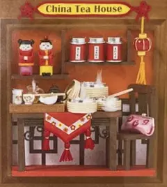 クチュリエ　ミニチュアフレームの会　中国茶房で飲茶ランチ　347 フェリシモ