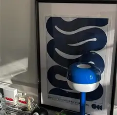 【値下げ中】亀倉雄策 Waves オリンピック ポスター 42cm x 60cm