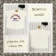 〈510〉BEWITCHタグ付 カリフォルニア Tシャツ 120cm