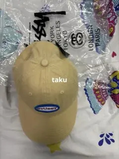 Stüssy ベースボールキャップ ベージュ