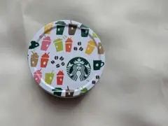 スターバックス カラフル金属缶　マスキングテープ入れ