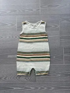 misha&puff stripe tank rompers 18-24m