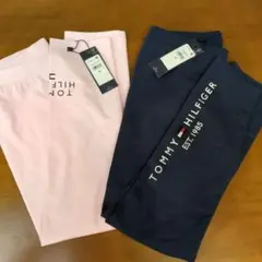 TOMMY HILFIGER キッズレギンスセット S/P (6-7)
