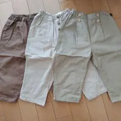 テータテート タックパンツ 3点セット