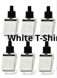 【ホワイトティーシャツ】Bath&bodyworksウォールフラワー6本