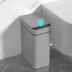 10L センサー付きゴミ箱 グレー