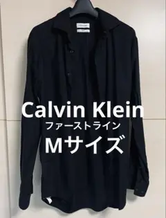 Calvin Klein ドレスシャツ　ビジネスシャツ Mサイズ 黒