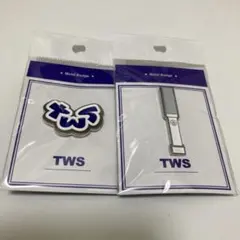 TWS ピンバッジ2点セット