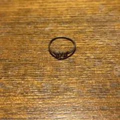 ビンテージ シルバー リング トゥーフェイス STERLING