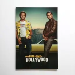 映画パンフレット　ワンスアポンアタイムインハリウッド