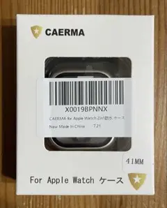 アップルウォッチ カバー 41mm 硬度9H強化ガラス 未使用品